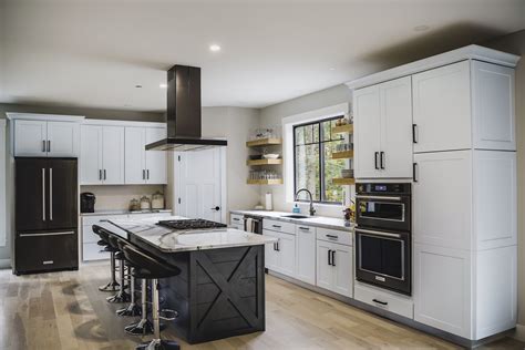 images dark wood kitchen cabinets with black stainless steel appliances|black and white kitchen appliances.